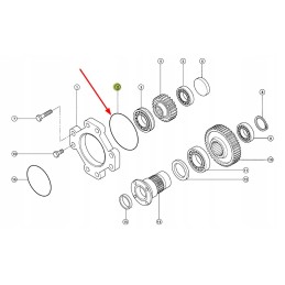 318609 0 o-ring 177 47 x 2 62