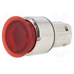 1 pcs x SIEMENS - 3SU1051-1AA20-0AA0 - Switch: push-button, 22mm, Stabl.pos: 2, red, IP67, mushroom, Pos: 2