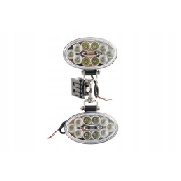 40 LED work lamps with a 22-25 mm tube holder