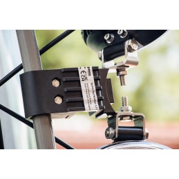 40 LED work lamps with a 22-25 mm tube holder