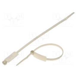 100 pcs x KSS WIRING - MCV-200 - Cable tie, with label, L: 200mm, W: 4.6mm, polyamide, 215.5N