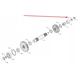 P5m37301101 washer m20 x 26 x 2