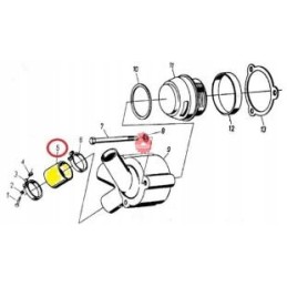 Rubber fabric-reinforced C 330 water pipe original