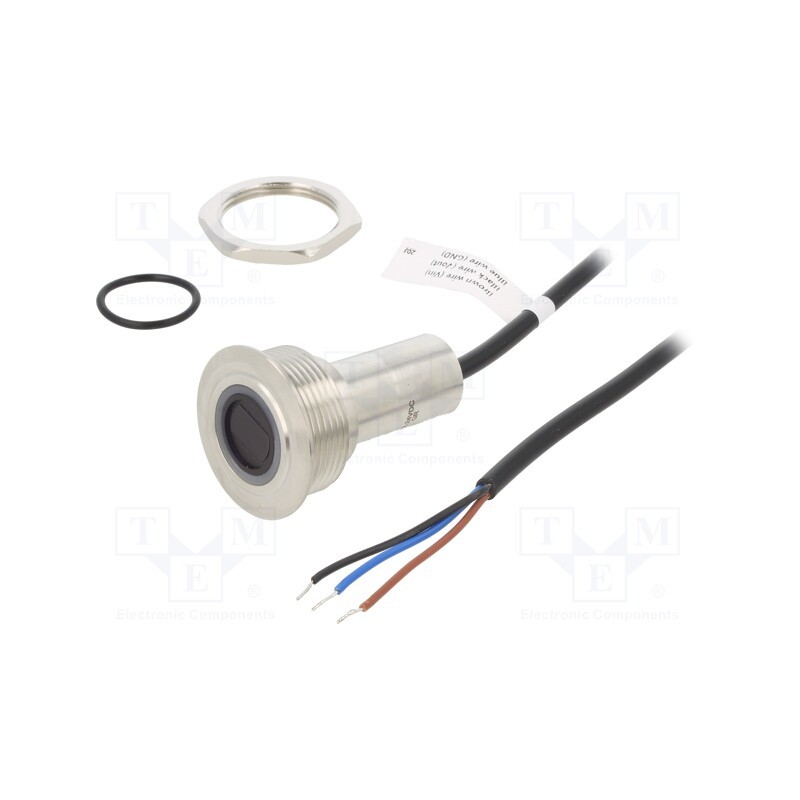 1 pcs x ONPOW - ONPOW91-30E-10BY-SS-GR - Switch: vandal resistant, Pos: 2, SPST-NO, 300mA/24VDC, IP65, 1.5kV