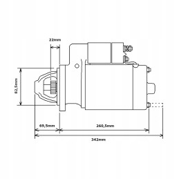Starter hc cargo 110530 lamborghini same