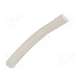 100 m x SYNFLEX - 3050008002 - Insulating tube, silicone, natural, Øint: 8mm, Wall thick: 0.7mm