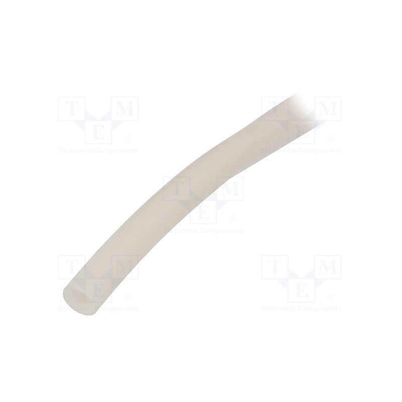 100 m x SYNFLEX - 3050008002 - Insulating tube, silicone, natural, Øint: 8mm, Wall thick: 0.7mm