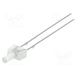 1 pcs x OPTOSUPPLY - OSM5YK7K92B - LED, 2mm, white warm, 330÷500mcd, 90°, Front: flat, 2.8÷3.6V, THT