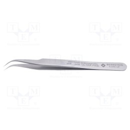 1 pcs x BERNSTEIN - 5-055-UF - Tweezers, 120mm, Blades: narrowed, Blade tip shape: sharp