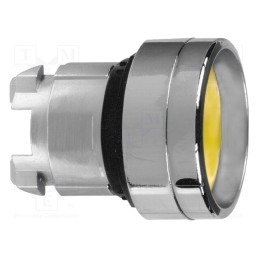 1 pcs x SCHNEIDER ELECTRIC - ZB4BA56 - Switch: push-button, 22mm, Stabl.pos: 1, yellow, none, IP66, concave