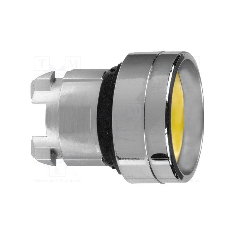 1 pcs x SCHNEIDER ELECTRIC - ZB4BA56 - Switch: push-button, 22mm, Stabl.pos: 1, yellow, none, IP66, concave