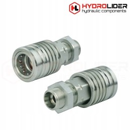 Hydraulic quick connector Euro socket M16 long