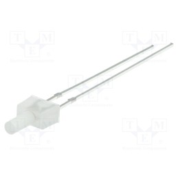 1 pcs x OPTOSUPPLY - OSW5YK7K92B - LED, 2mm, white cold, 500÷750mcd, 90°, Front: flat, 2.8÷3.6V, THT
