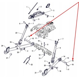 P5s55201207 pin mounting plate