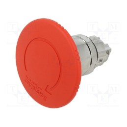 1 pcs x SCHNEIDER ELECTRIC - ZB4BS864 - Switch: emergency stop, 22mm, Stabl.pos: 2, red, none, IP66, Pos: 2
