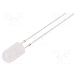 1 pcs x OPTOSUPPLY - OSM5YK5E32B - LED, 5mm, white warm, 500÷750mcd, 30°, Front: convex, 2.8÷3.6V