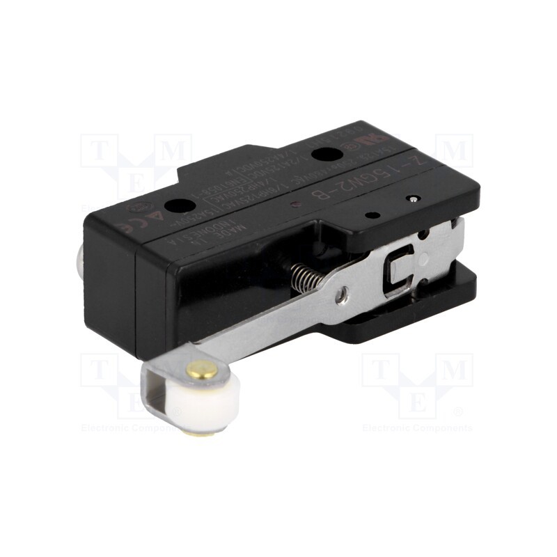 1 pcs x OMRON - Z-15GW2-B - Microswitch SNAP ACTION, 15A/250VAC, 6A/30VDC, SPDT, ON-(ON)
