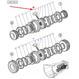 3790375m92 gearbox synchronizer