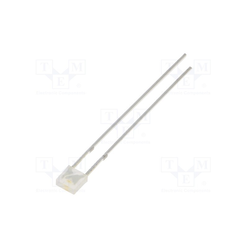 1 pcs x OPTOSUPPLY - OSM5YK77A2B - LED, rectangular, 3.5x3.5x1.3mm, white warm, 330÷500mcd, 100°