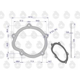 Water pump seal krazelite 0 8mm c 330 original