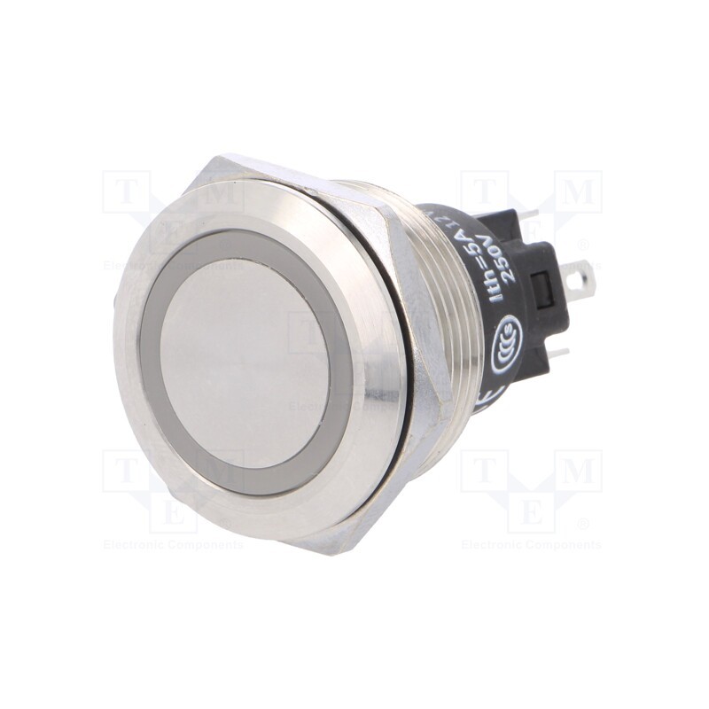 1 pcs x EAO - 82-6151.1133 - Switch: vandal resistant, Pos: 2, SPDT, 3A/240VAC, 3A/240VDC, green