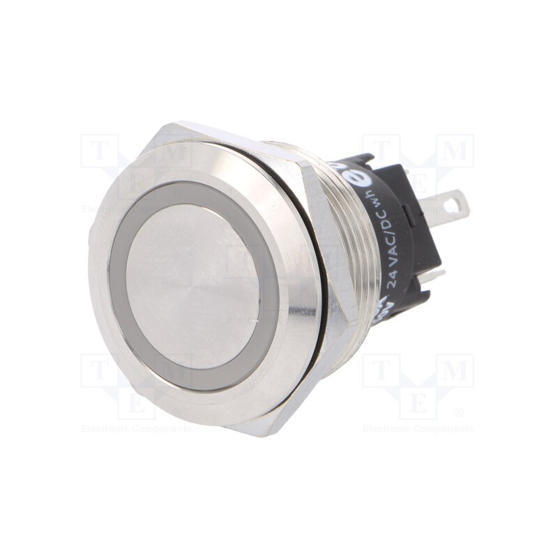 1 pcs x EAO - 82-6151.2154 - Switch: vandal resistant, Pos: 2, SPDT, 3A/240VAC, 3A/240VDC, ON-ON