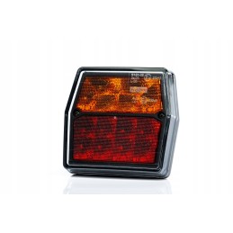 3-function LED rear lamp for tractor and trailer