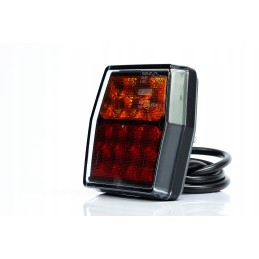 3-function LED rear lamp for tractor and trailer
