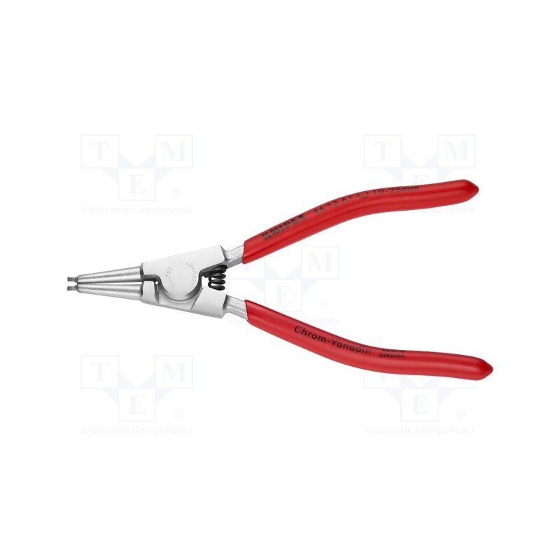 1 pcs x KNIPEX - 46 13 A1 - Pliers, for circlip, external, 10÷25mm, Pliers len: 140mm