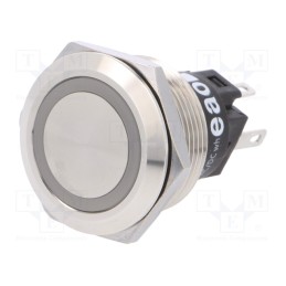 1 pcs x EAO - 82-6151.1153 - Switch: vandal resistant, Pos: 2, SPDT, 3A/240VAC, 3A/240VDC, white