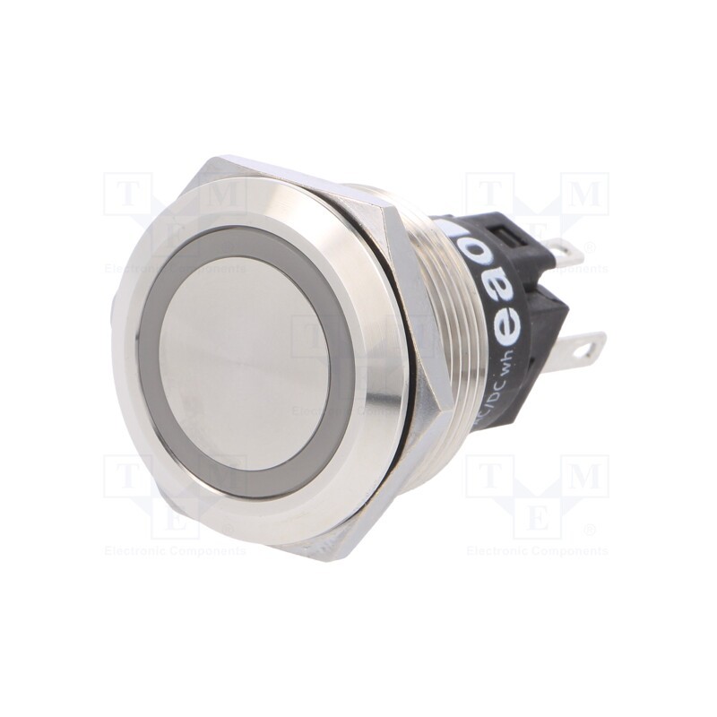 1 pcs x EAO - 82-6151.1153 - Switch: vandal resistant, Pos: 2, SPDT, 3A/240VAC, 3A/240VDC, white