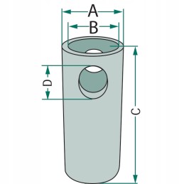 Reduction sleeve 37mm 62mm walterscheid