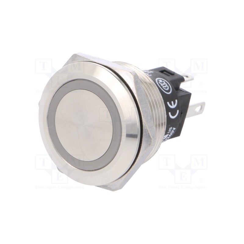 1 pcs x EAO - 82-6151.1123 - Switch: vandal resistant, Pos: 2, SPDT, 3A/240VAC, 3A/240VDC, blue