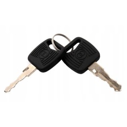 Universal ignition key for agricultural machines