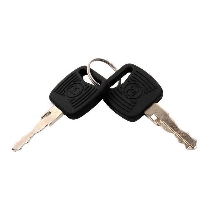 Universal ignition key for agricultural machines