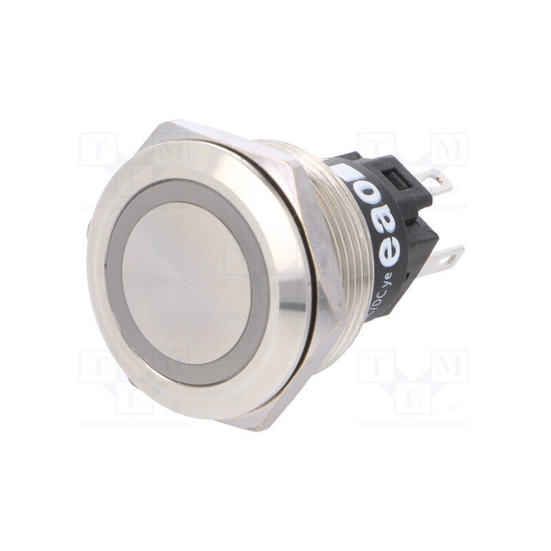 1 pcs x EAO - 82-6151.1143 - Switch: vandal resistant, Pos: 2, SPDT, 3A/240VAC, 3A/240VDC, 12V