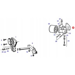 F139207310470 oil filter base gasket
