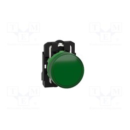 1 pcs x SCHNEIDER ELECTRIC - XB5AVG3 - Control lamp, 22mm, Harmony XB5, -25÷70°C, Illumin: ZBVG, Ø22mm