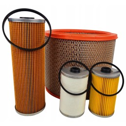 Bizon SW400 oil fuel air filter set