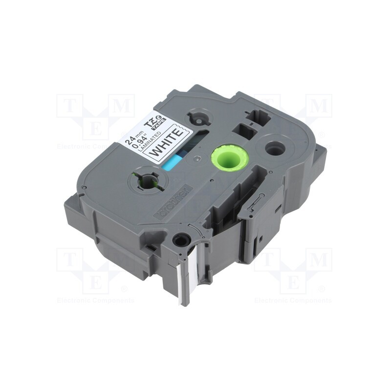 1 pcs x BROTHER - TZE-251 - Tape, 24mm, 8m, white, Character colour: black, laminated,glued