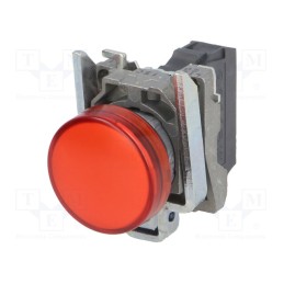1 pcs x SCHNEIDER ELECTRIC - XB4BVB4 - Control lamp, 22mm, Harmony XB4, -25÷70°C, Illumin: ZBVB, Ø22mm