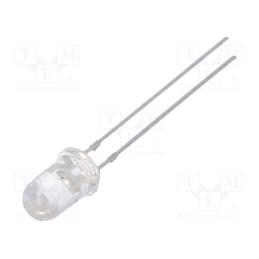 2 pcs x OPTOSUPPLY - OSV3SL5111A - LED, UV, 15°, 20mA, 380÷390nm, 3÷3.8VDC, THT