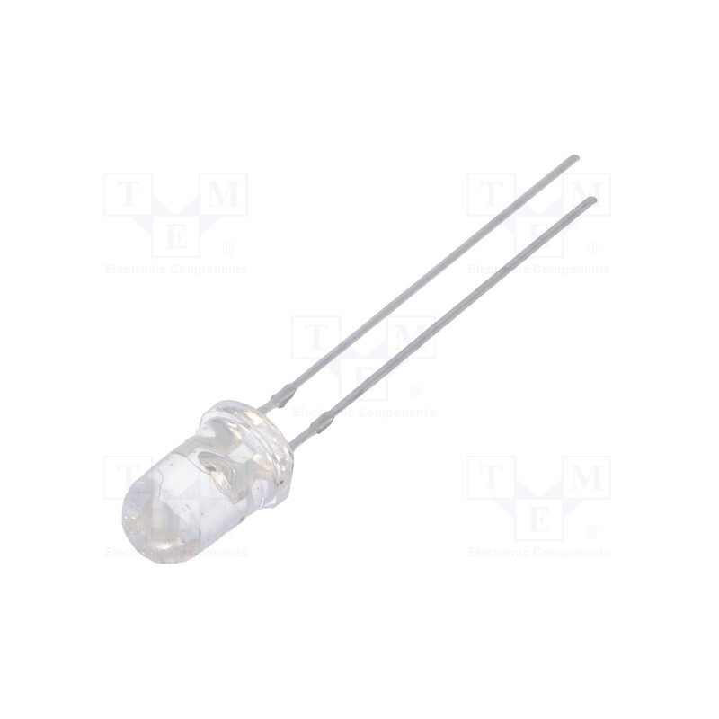 2 pcs x OPTOSUPPLY - OSV3SL5111A - LED, UV, 15°, 20mA, 380÷390nm, 3÷3.8VDC, THT