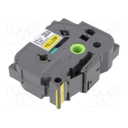 1 pcs x BROTHER - TZE-651 - Tape, 24mm, 8m, yellow, Character colour: black, laminated,glued