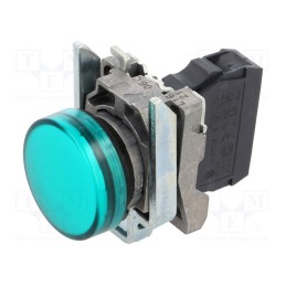 1 pcs x SCHNEIDER ELECTRIC - XB4BVB3 - Control lamp, 22mm, Harmony XB4, -25÷70°C, Illumin: ZBVB, Ø22mm