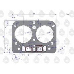 Head gasket silicone C 330 original