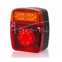 W18 trailer LED rear lamp without axle table