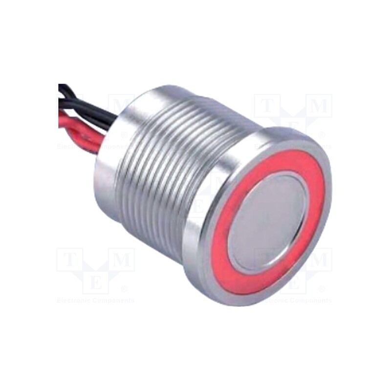 1 pcs x ONPOW - PS193P10YNT1R24VL - Switch: piezoelectric, Pos: 2, SPST-NO, 0.2A/24VAC, 0.2A/24VDC