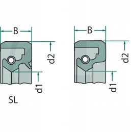 Bilabial ring of the final drive ursus c 385 and derivative