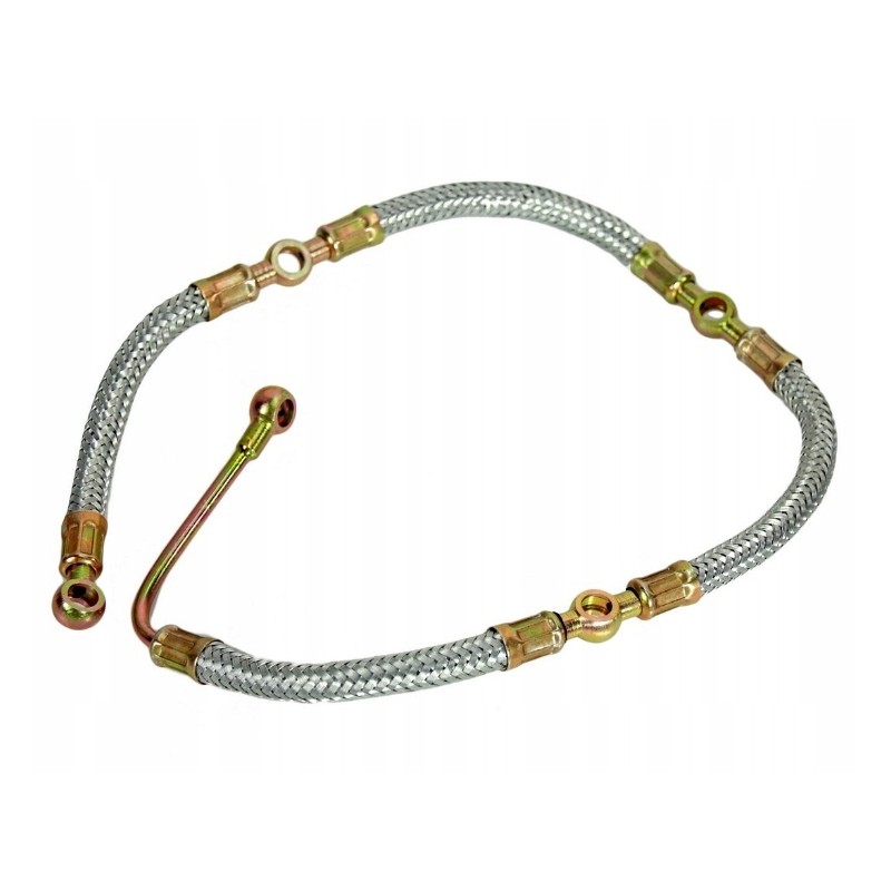 Flexible catchment pipe with metal braid c 360 4011